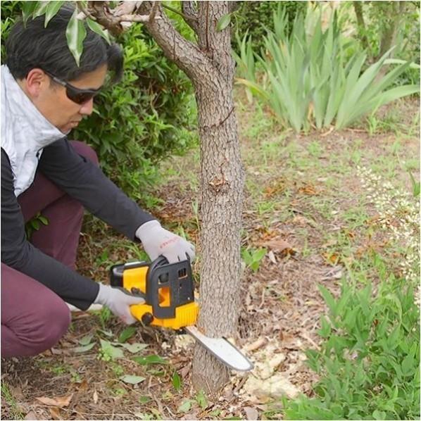 リョービ KYOCERA（京セラ） 充電式チェーンソー 黄色 BCS-1800L1