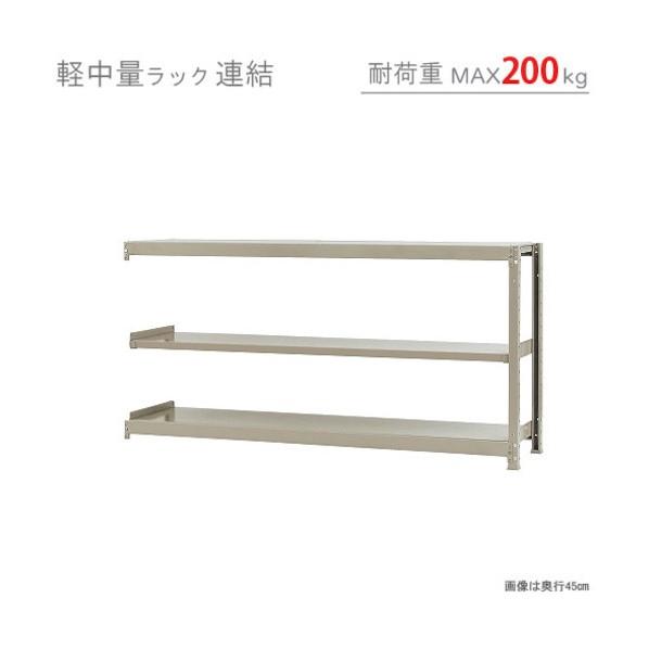 北島 軽中量200K連結W1800XD300XH900アイボリー3段 T200R18030903の画像