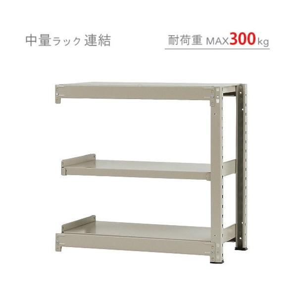北島 中量300K連結W900XD900XH900ニューアイボリ―3段 T300R9090903 1点_2