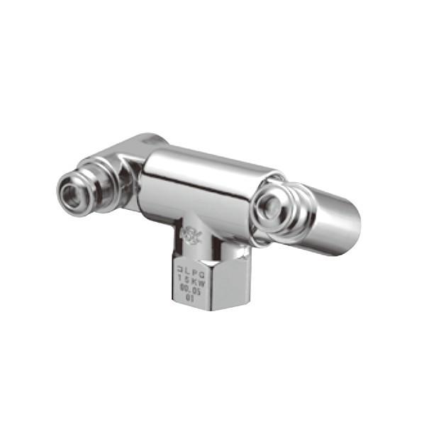 光陽産業 ガスコンセントW(露出タイプ) G054A-12 1個 0