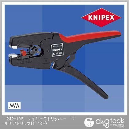 クニペックス ワイヤーストリッパーマルチストリップ10SB 1242-195｜diy-tool
