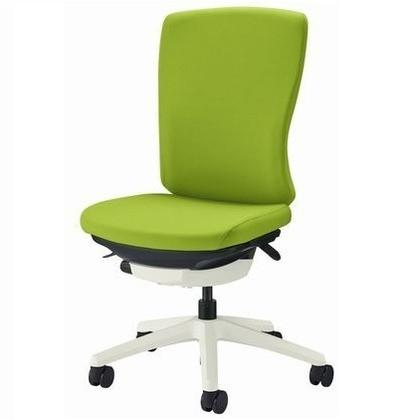 バーサル オフィスチェアー ブラック 奥555〜605mm×幅640mm×高902〜992mm No.3510F-W | 