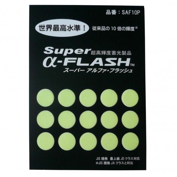 LTI 高輝度蓄光テープ SUPER α-FLASH  丸型 直径：10mm SAF10P｜diy-tool