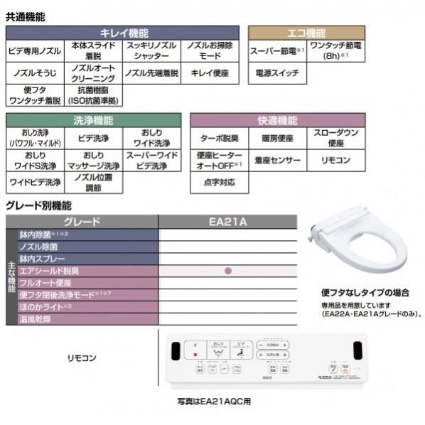シャワートイレ New PASSO 普及グレード ピンク 幅413×奥行541×高さ104mm CW-EA21A/LR8 【そして】