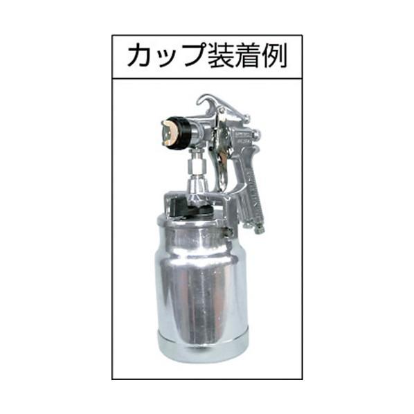 CFTランズバーグ 吸上式スプレーガン大型（ノズル口径２．５ｍｍ） JGX-502-125-2.5-S_2