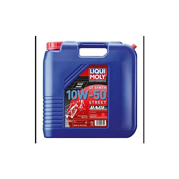 LIQUI MOLY（リキモリ） 4T Synth 10W-50 Street Race 20L 20852 1個