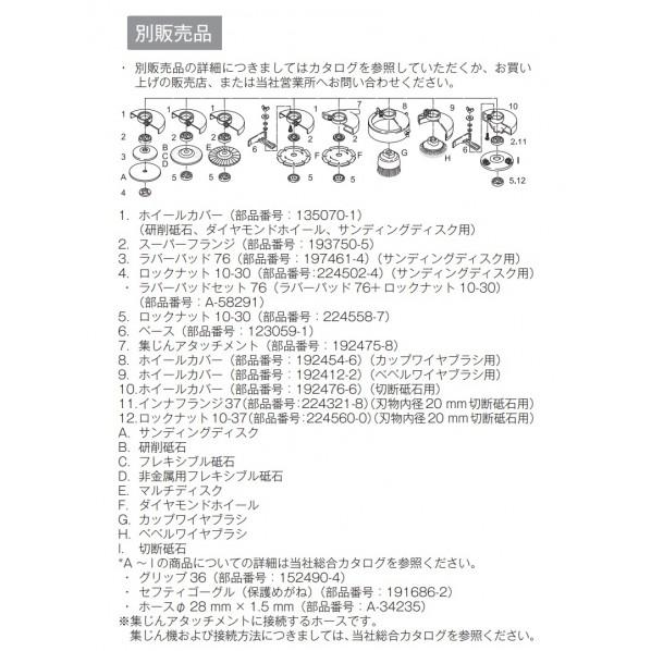 マキタ ディスクグラインダ 黒 100ミリ 9539B｜diy-tool｜05