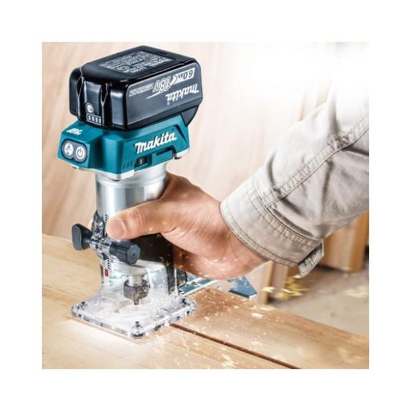 マキタ（makita） 18V 充電式 トリマ 本体のみ(バッテリ・充電器別売