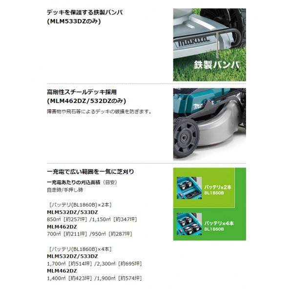 マキタ（makita） 36V 充電式 芝刈機 本体のみ(バッテリ・充電器別売