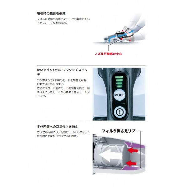 マキタ　CL001 充電クリーナ　40V 未開封 マキタ（makita） 充電 クリーナー 40Vmax CL001GZW 本体色ホワイト