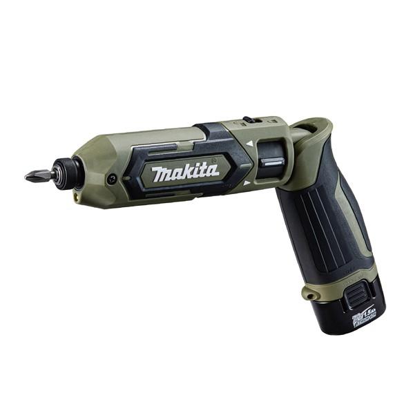 マキタ　ペンインパクトドライバ  オリーブ　バッテリ2個・充電器・アルミケース付 マキタ（makita） 充電式 ペンインパクトドライバ フルセット(バッテリ