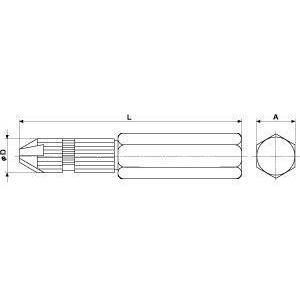 松坂鉄工所 MCC内径レンチ25A IPW-25｜diy-tool｜06