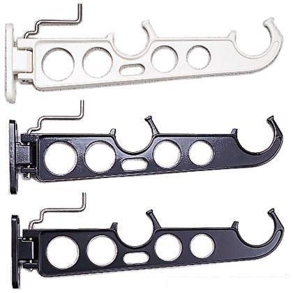 水上 スイング物干金物 横型 ホワイト 380mm 380L-WHT : DIY FACTORY
