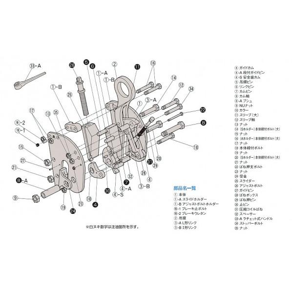 三木ネツレン FL-V型無傷竪吊クランプ 5TON 0-30MM FL-V-5TON-30_3
