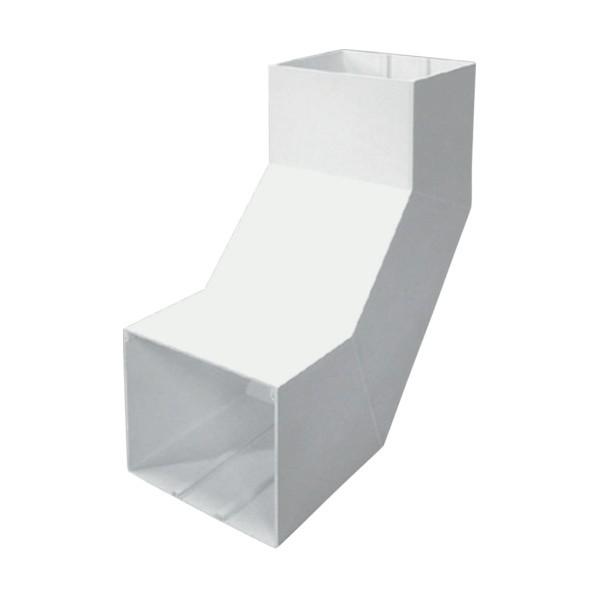 マサル エムケーダクト付属品 内大マガリ 6号200型 ホワイト MDLU6202 0