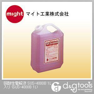 マイト工業 弱酸性電解液 SUS-4000B 1L :m15-0261:DIY FACTORY ONLINE SHOP - 通販
