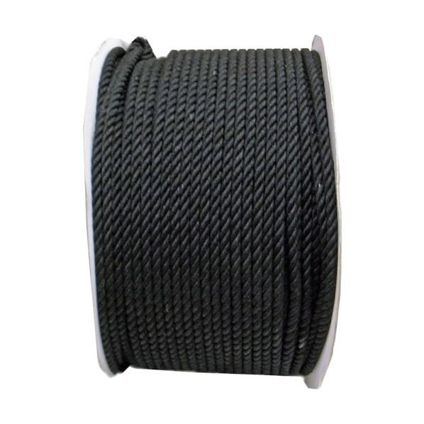 まつうら工業 綿ロープドラム巻 黒 12mm×200m : DIY FACTORY ONLINE  