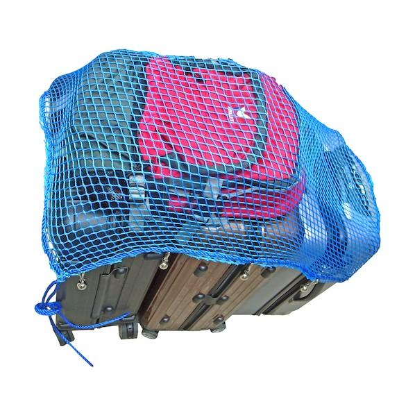 まつうら工業 ネットと鈴のW効果 鈴付き盗難防止ネット 約1.8×2.7m 青 NET-BELL-1827BLUEの画像
