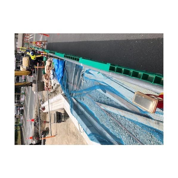 まつうら工業 ネットと鈴のW効果 鈴付き盗難防止ネット 約1.8×2.7m 青 NET-BELL-1827BLUEの画像
