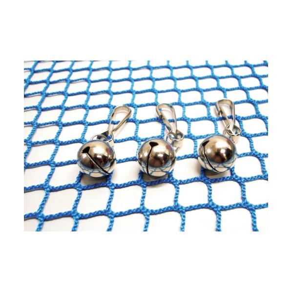 まつうら工業 ネットと鈴のW効果 鈴付き盗難防止ネット 約1.8×2.7m 青 NET-BELL-1827BLUEの画像