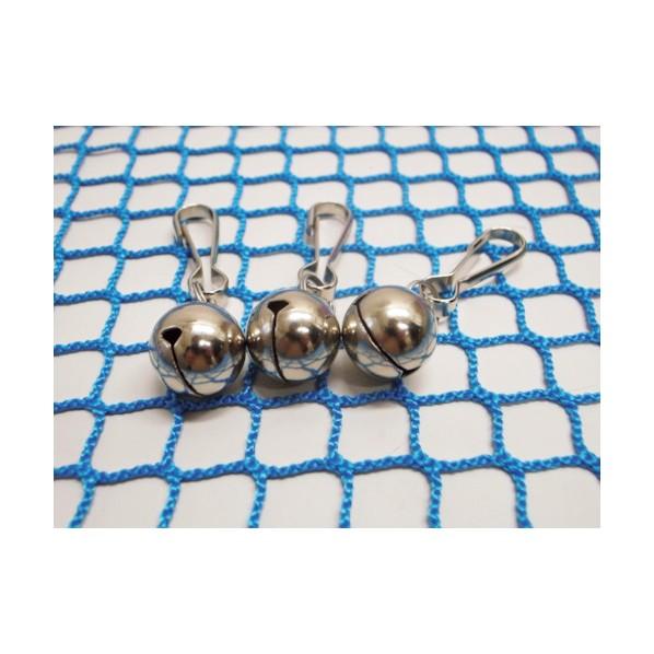 まつうら工業 ネットと鈴のW効果 鈴付き盗難防止ネット 約2.7×3.6m 青 NET-BELL-2736BLUEの画像