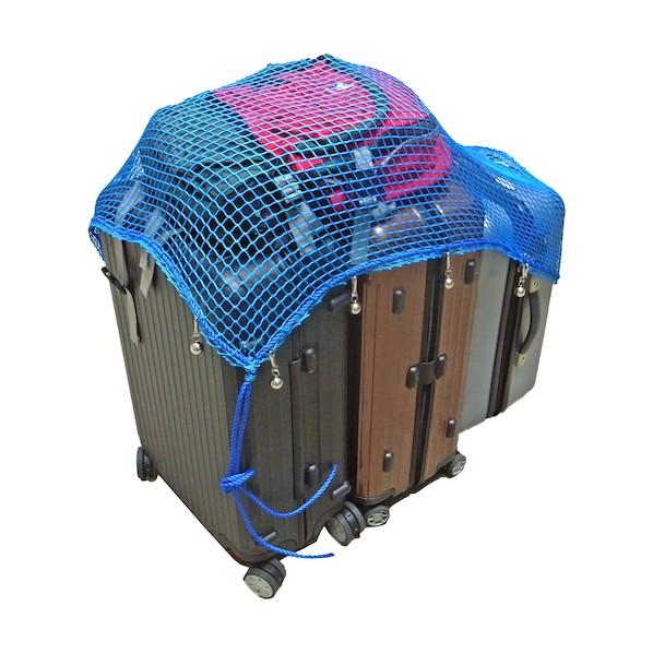 まつうら工業 ネットと鈴のW効果 鈴付き盗難防止ネット 約2.7×3.6m 青 NET-BELL-2736BLUEの画像