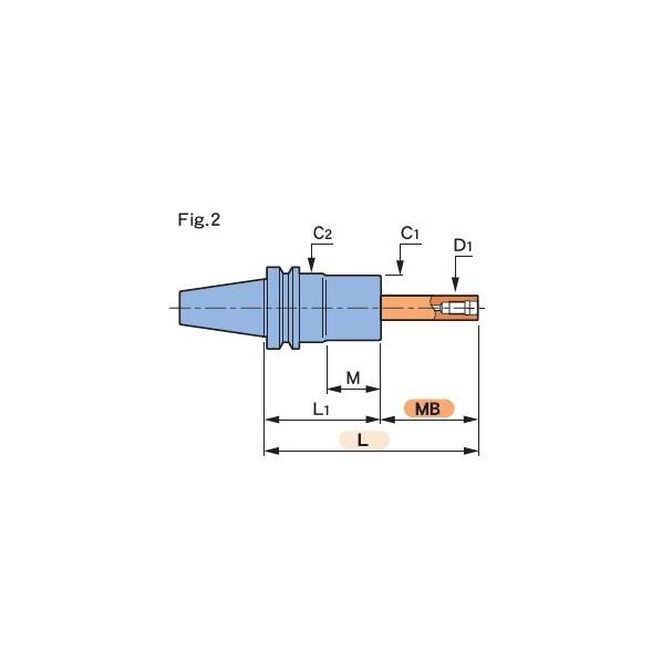 MSTコーポレーション - ※法人専用品※か細い生産ライン 粉砕機ボア BT40-SLRB25H-95-M42-MB75 1個
