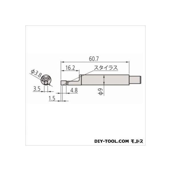 ミツトヨ 小穴用検出器/4mN/φ4.5/SJ-210用、SJ-313用 178-392 1台の画像