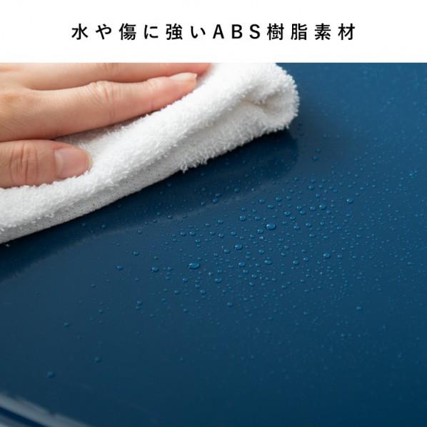 宮武製作所 多段チェスト Cran（クラン） 5段 クリーム CBN-H005 ネイビー 幅39.5×奥行き31×高さ96.5cm CBN-H005_CM 1台_7
