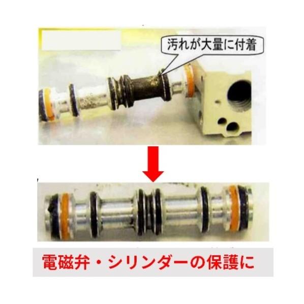 前田シェルサービス エアフィルター 3in1マルチ・ドライフィルター Rc3/8インチ【2603mm_1】 T-105A-1000 1点の画像