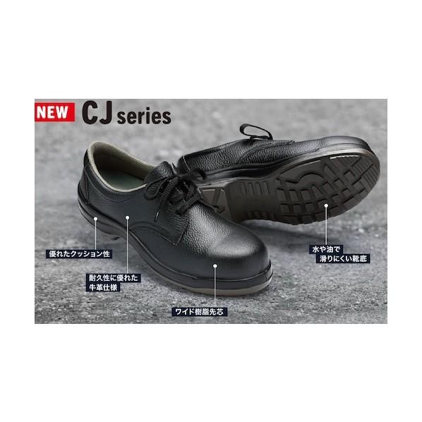ミドリ安全 甲プロテクタ付 ワイド樹脂先芯耐滑安全靴 CJ030甲プロM2