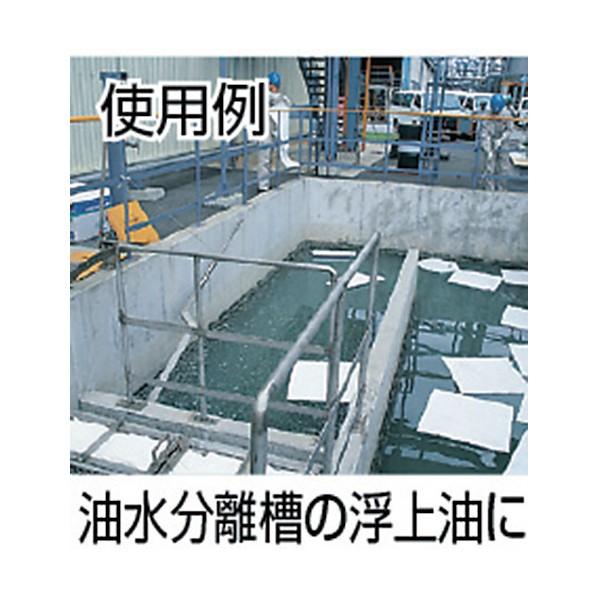 エム・エーライフ 油吸着材 タフネルオイルブロッター マット状 500x500mm 厚さ2mm（100枚入） AB-50 100枚_1
