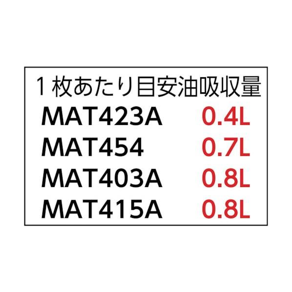 エー・エム・プロダクツ ピグ油専用エコノミーマット ミシン目入り (200枚/箱) MAT423A 1