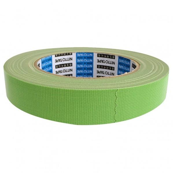 日東電工 養生用布粘着テープ ニトクロステープ 緑 25mm×25m No.7503