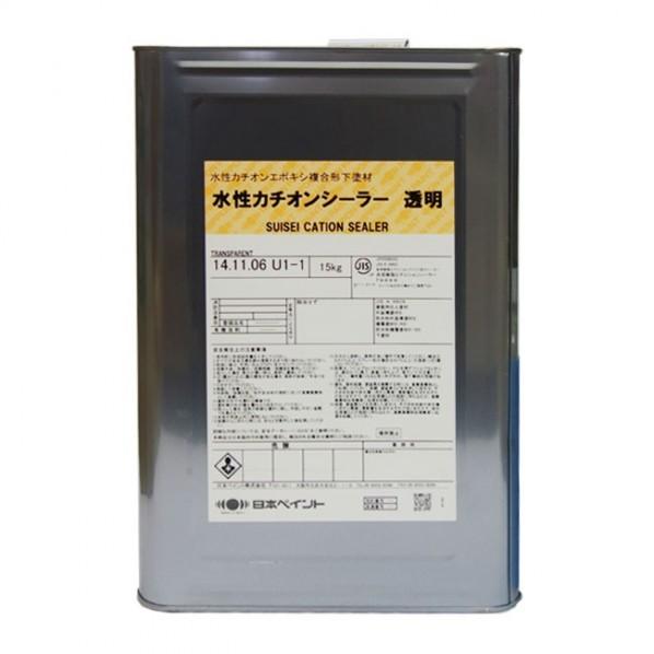 日本ペイント 水性カチオンシーラー 透明 15kg : DIY FACTORY ONLINE 