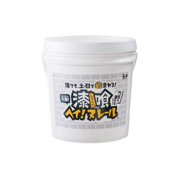 日本プラスター 漆喰ヘイ!ヌレール ライトグレイ 16kg 12HN03