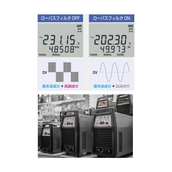 日置電機 デジタルマルチメータ(A端子あり) DT4282 1点の画像