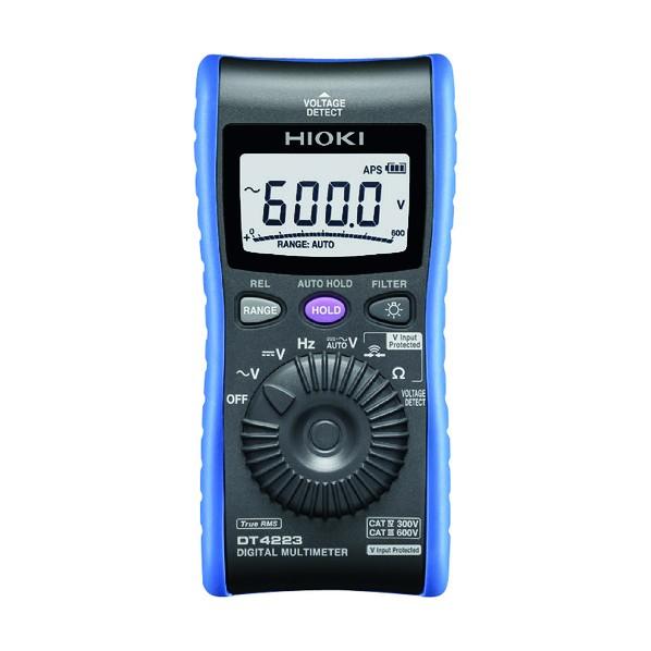 HIOKI デジタルマルチメータ  DT4223 【ｅｃｏ】 校正証明書・トレサ付 DT4223KOUSEISYO-TRACETUKI