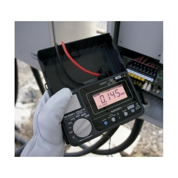 日置電機 絶縁抵抗計(5レンジ) IR4055-11SYORUI3TENTUKI 1点の画像