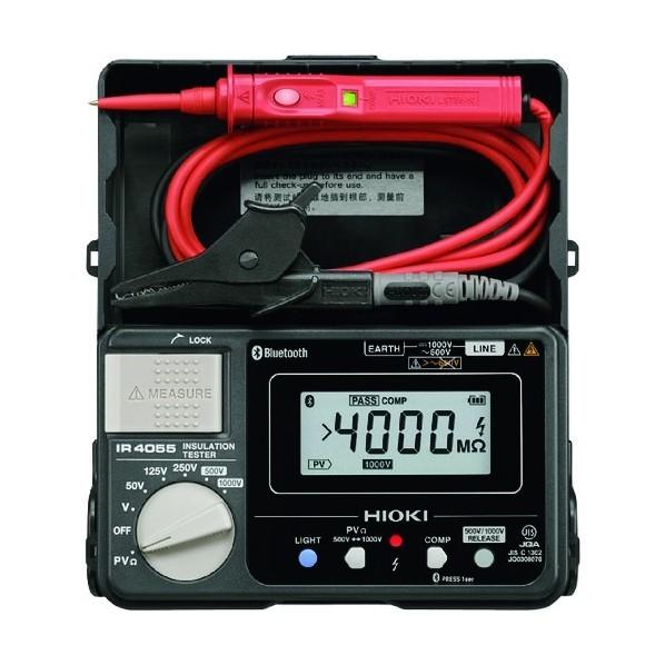 日置電機 絶縁抵抗計(5レンジ) IR4055-11SYORUI3TENTUKI 1点の画像