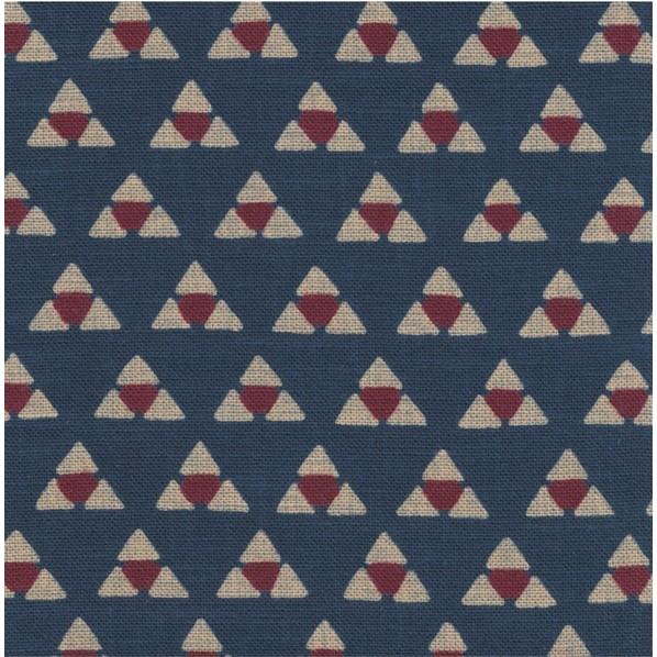 日本紐釦貿易(Nippon Chuko) 日本紐釦貿易 和風モダン柄生地 三つうろこ柄 巾110cm×10m切売カット KP7090-39-10M 10mの画像