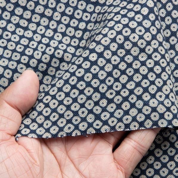 日本紐釦貿易(Nippon Chuko) 日本紐釦貿易 和風モダン柄生地 かのこ柄 巾110cm×10m切売カット KP7090-41-10M 10mの画像