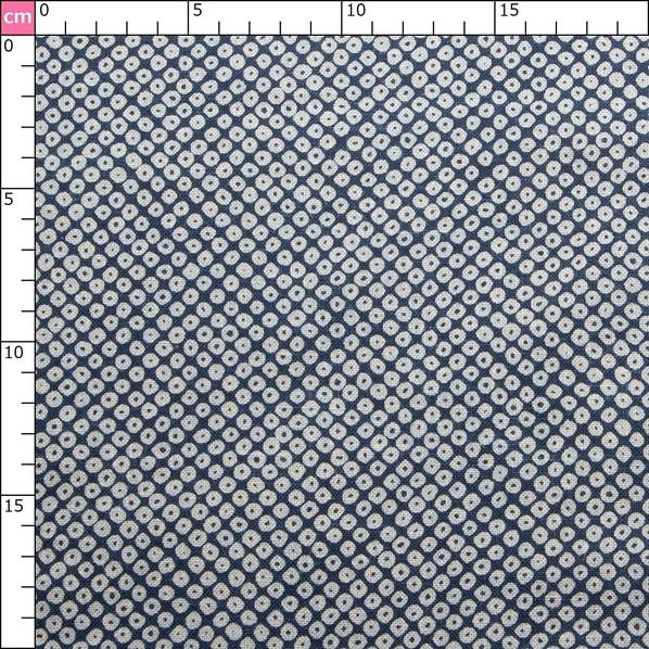 日本紐釦貿易(Nippon Chuko) 日本紐釦貿易 和風モダン柄生地 かのこ柄 巾110cm×10m切売カット KP7090-41-10M 10mの画像