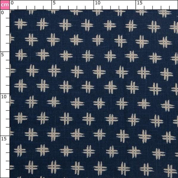 日本紐釦貿易(Nippon Chuko) 日本紐釦貿易 和風モダン柄生地 青海波柄 巾110cm×10m切売カット KP7090-49-10M 10mの画像