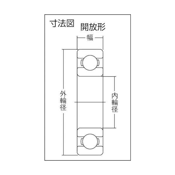 NTN ＮＴＮ　Ｂ　中形ボールベアリング 6414 1_2