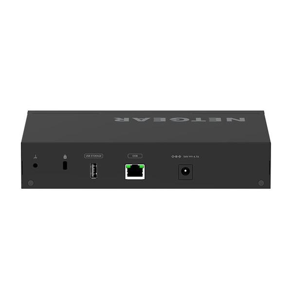 Netgear ProAV向けPoE+対応(220W) 1Gポート×8 SFP+スロット×2 フルマネージスイッチ 黒 H40xW210xD140mm GSM4210PX-100JPS 1点_4