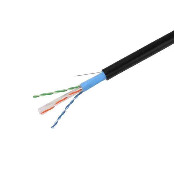 日本製線 1Gbps伝送対応 Cat.6 U/UTP 屋外用ケーブル 10m巻 0.5-4P NSGDT6-LAP 10 1点 : DIY ...