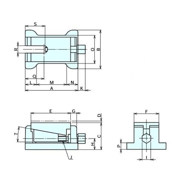 ナベヤ レベリングブロックC型 C3の画像