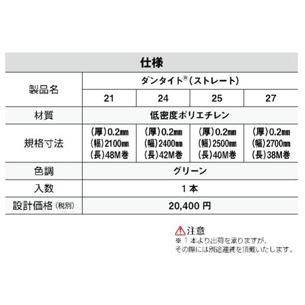 公式の店舗 日本住環境 ダンタイト25(ストレート) S-DT25S