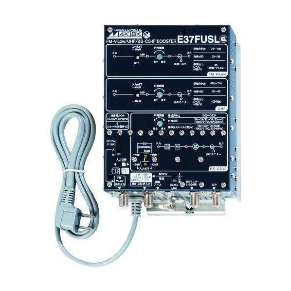 ブースター日本アンテナ【E37FUSL】　CS・BS/UHF/V-Low・FM 日本アンテナ CS・BS/UHF/V-Low・FMブースター 37dB型 E37FUSL